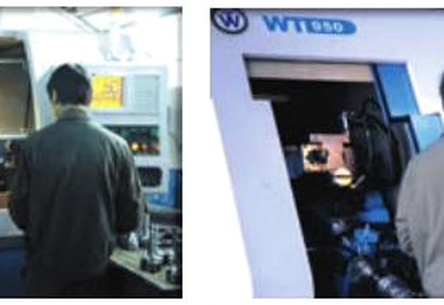 CNC production equipment